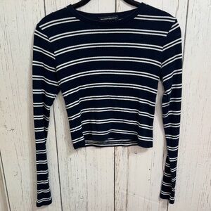 Brandy Melville Striped Long Sleeve Top